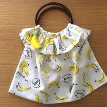 100均のてぬぐいを切らずに出来るミニバッグの作り方