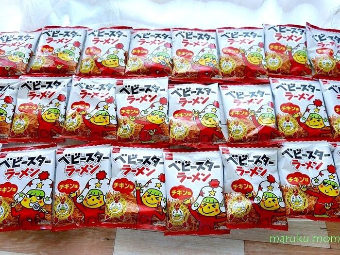 1.使ったベビースターラーメン