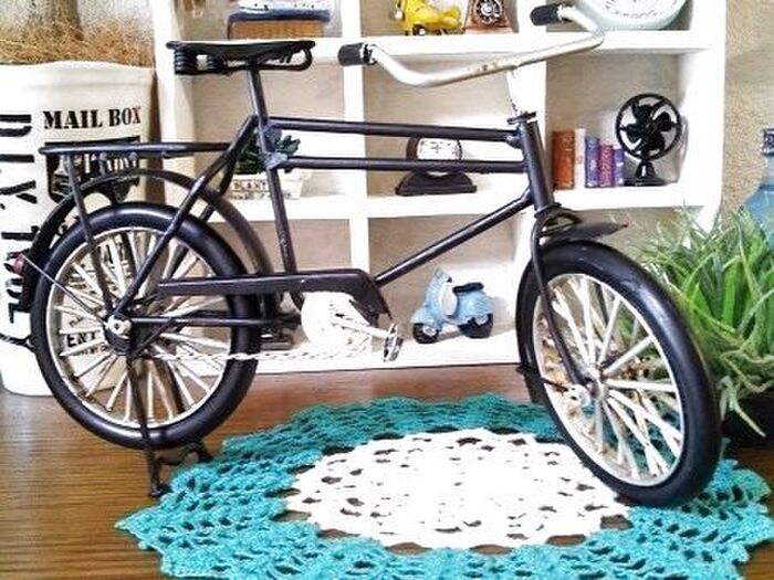 ★リアルでカワ(・∀・)イイ!!★自転車オブジェを見つけました!