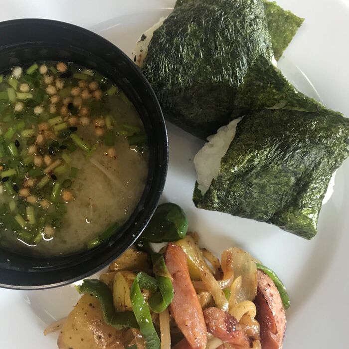 部活帰りの息子のお昼ご飯