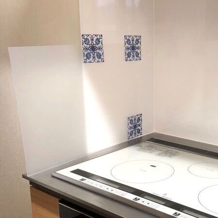 マスキングテープで貼るだけ!