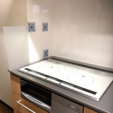 コンロ周り汚れ防止に。【ダイソーPPシート】