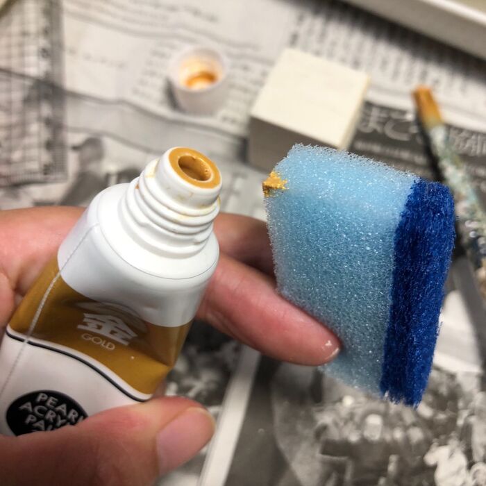 オマケ、、、汚し加工について