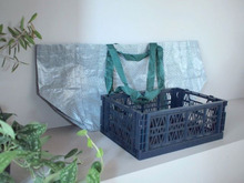 帰省の荷造りに!IKEAの買い物バッグとDAISOコンテナが超便利