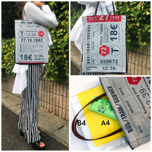 100均3つで☆使いやすい!B4ファイルが入る手ぬぐいバッグ☆