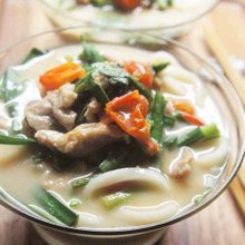 火を使わない!栄養パワーで猛暑を乗り切る☆ぶっかけ甘酒麻婆豆腐風うどん
