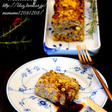 バター醤油とうもろこしのミートローフ。