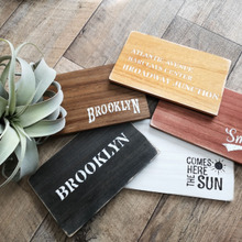 100均まな板をkumimokuステイン塗っておしゃれなカフェトレイ