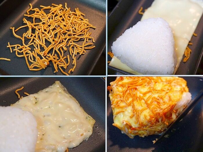 3.焼きチーズの手順