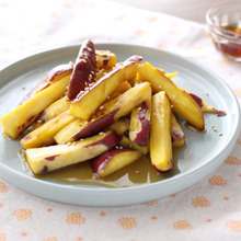 大学いも風♪醤油キャラメルソース