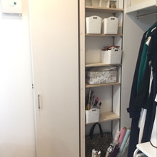 わずか17cm!クローゼット有効活用