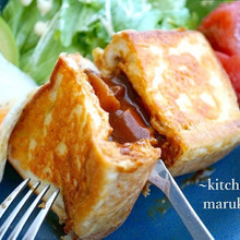 レトルトカレーと食パンで作る♪お楽しみカレーパン