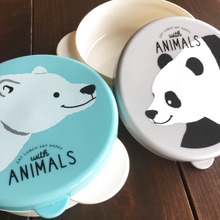 幼稚園のお弁当にピッタリ!セリアの円形お弁当箱