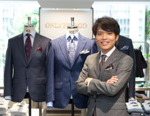 2着で38,000円。「ONLY」のオーダースーツで、旦那をおしゃメンに変身!
