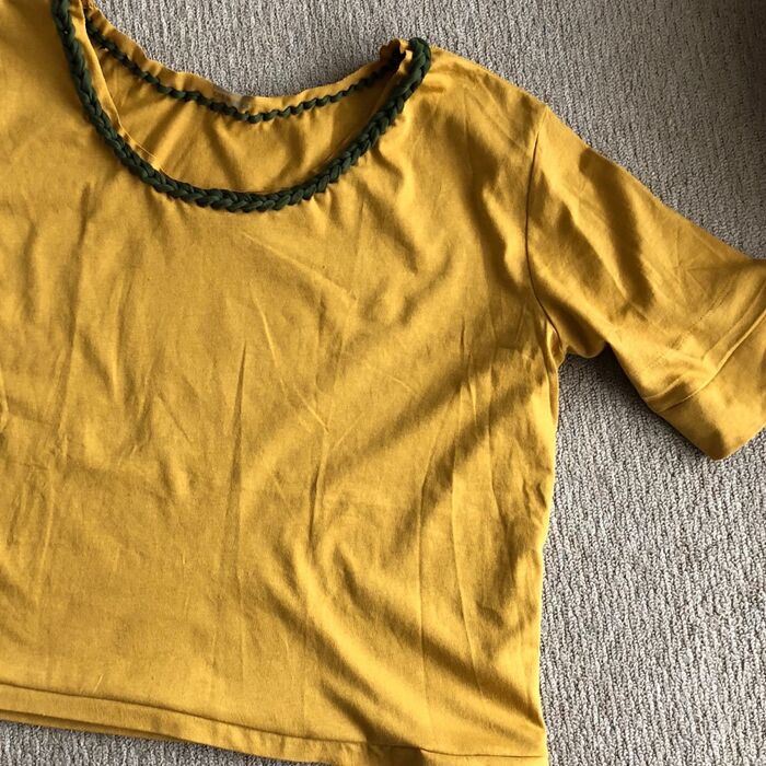 編むだけじゃない!Tシャツヤーン活用法④ミシンなしのお洋服リメイク編