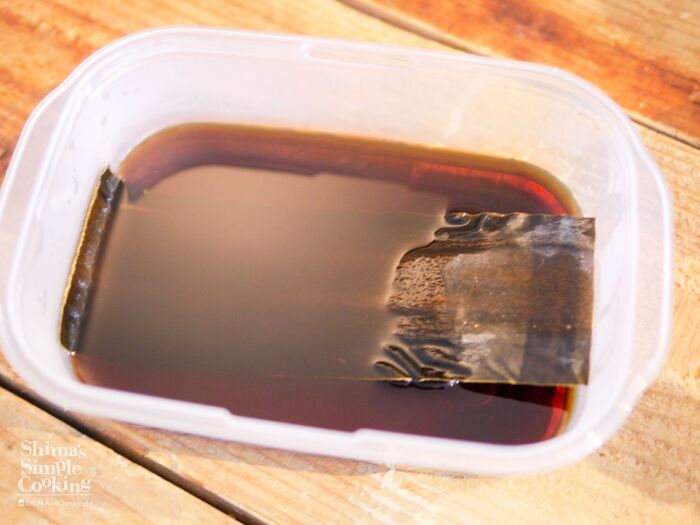 手順も簡単!めんつゆ活用漬けタレ