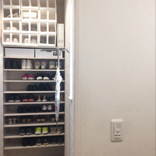 シューズインクロークの整理収納