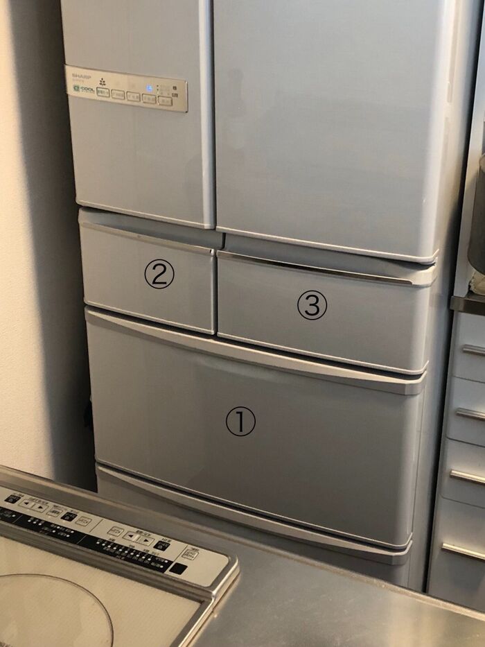 ★我が家の冷蔵庫の場合