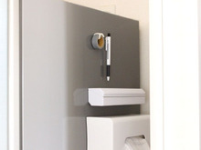 セリアのミニマグネットが便利!冷蔵庫の横にペンとマステをぺたっと収納♪