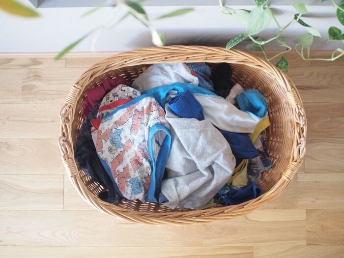 スボラさをごまかす!インテリアに馴染むカゴ収納