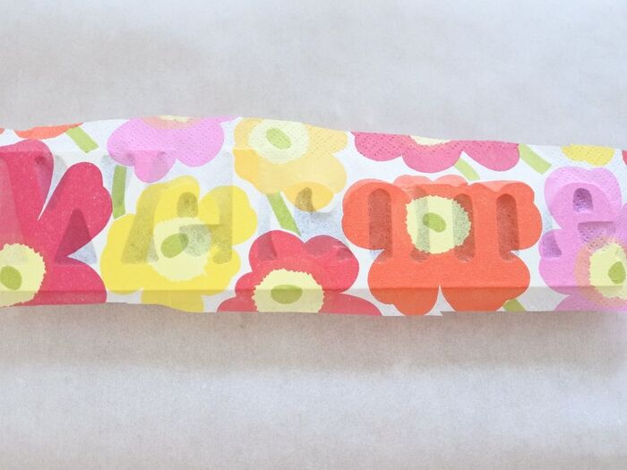 デコパージュします