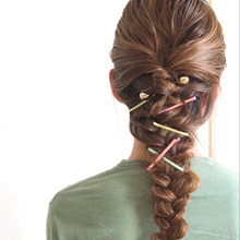 セリアのヘアアクセ!2点で200円アレンジ