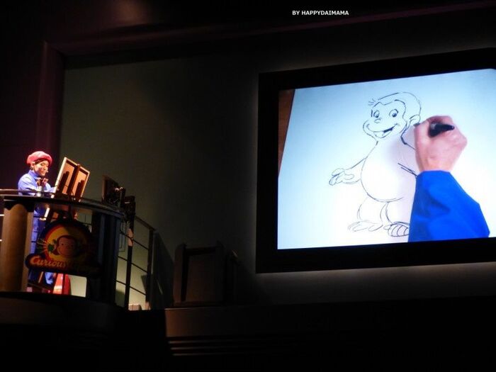 お兄さんのイラストからスタート