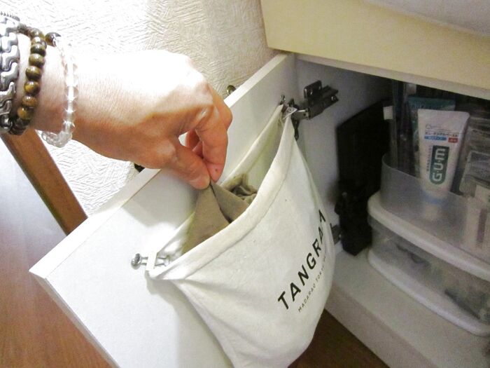 ウエスを引っ張り出したら…