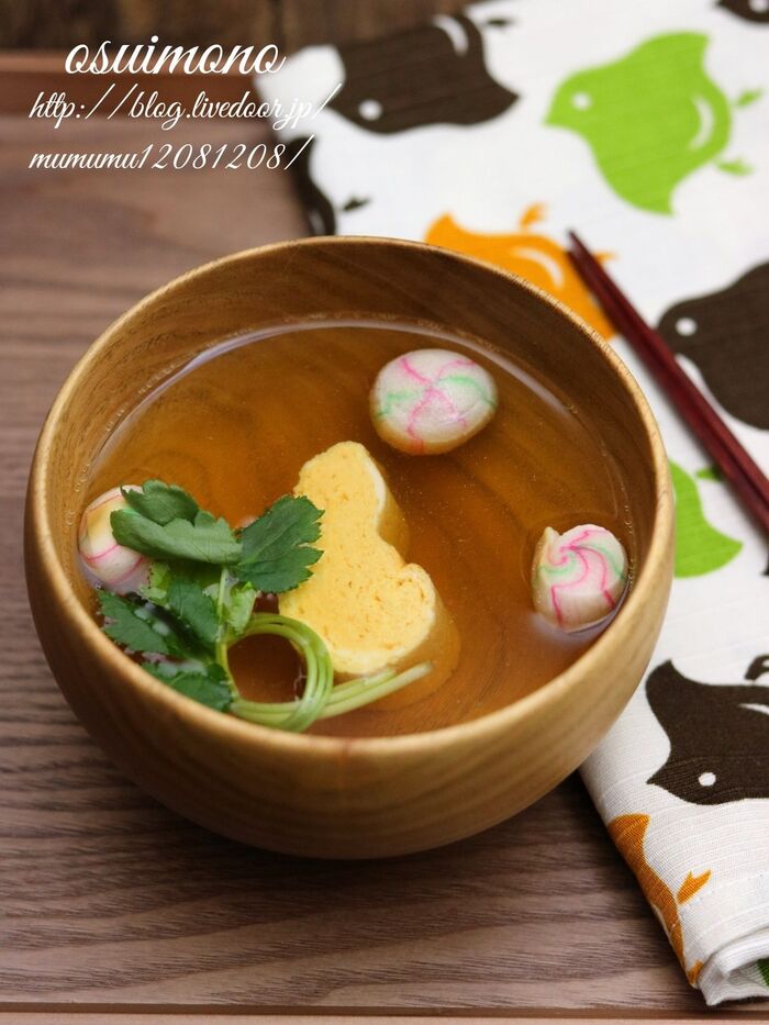 基本の和食・我が家のお吸い物。