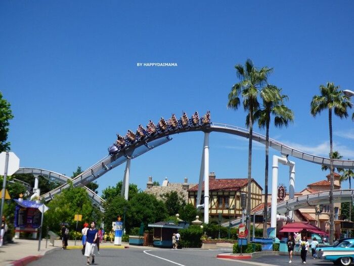 パーク内歩いているだけで楽しい