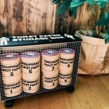 見られても大丈夫★スッキリトイレットペーパー収納BOX