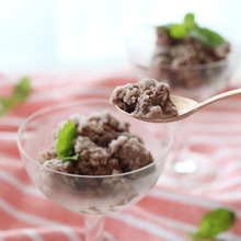 材料4つ・作業時間10分♪絶品ココアミントシャーベット