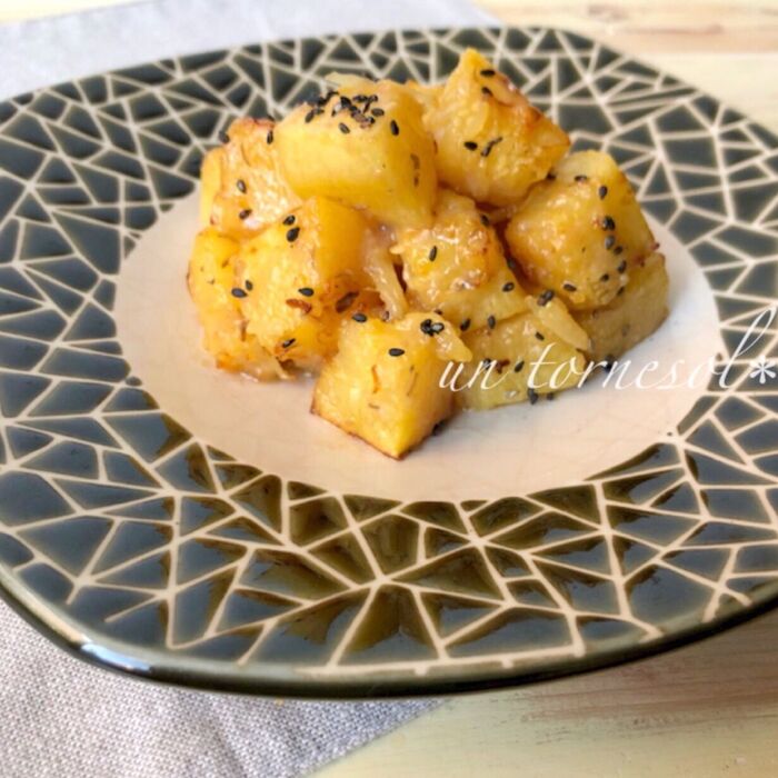 材料1つで美容効果に☆ホクシャキの‼揚げ焼きそうめん瓜の田楽