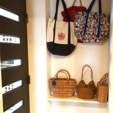 エコバッグにぴったりな収納場所♪『IKEA扉&壁用フック』