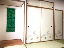 床の間にマリメッコ!