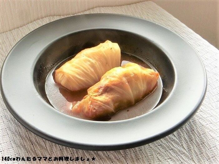 ボルシチの素で簡単★ロールキャベツ