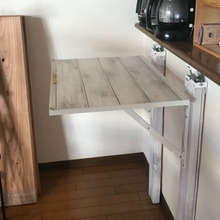 DIYちょっとしたスペースに取り付けるだけ!作業が出来る台を作ろう