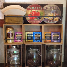 カット不要で超簡単♪+100均x5でミニシェルフグレードアップdiy♪