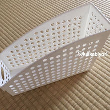 余ったファイルボックスで非常用品をピタリ収納♪