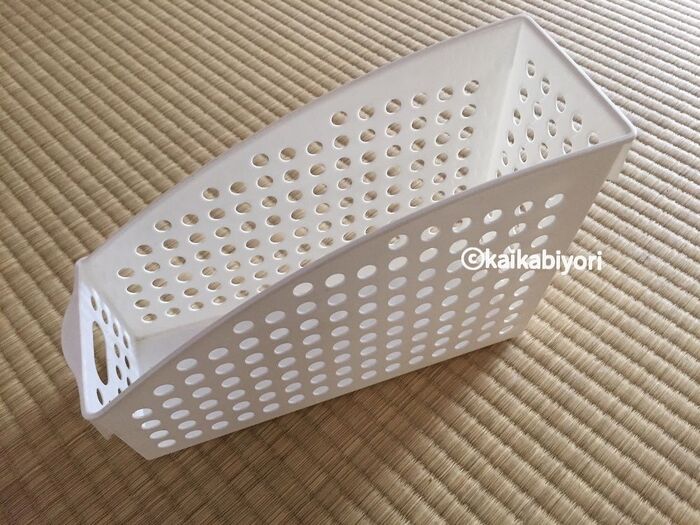 余ったファイルボックスで非常用品をピタリ収納♪