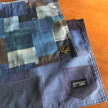 リアルなデニム風のランチョンマット