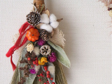 セリアで簡単!ハロウィンスワッグ