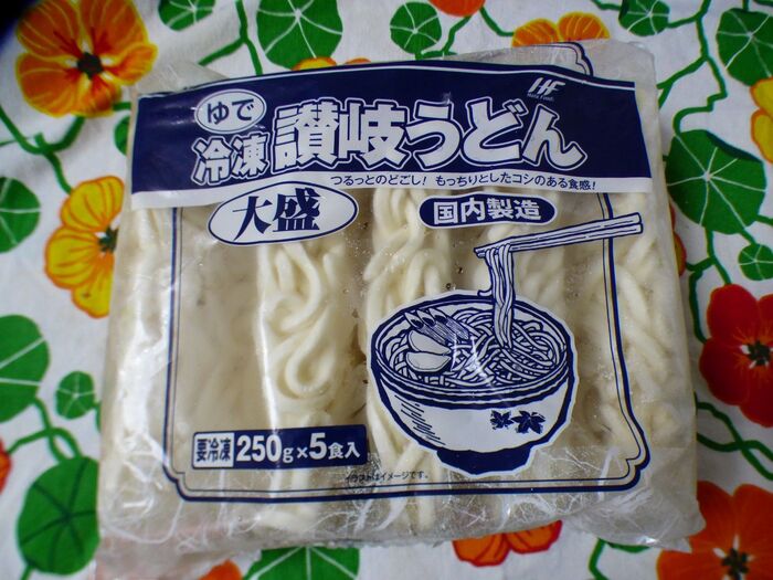 【業務スーパー】5食\178大盛冷凍讃岐うどん!!