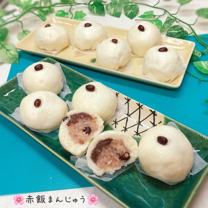 赤飯まんじゅう