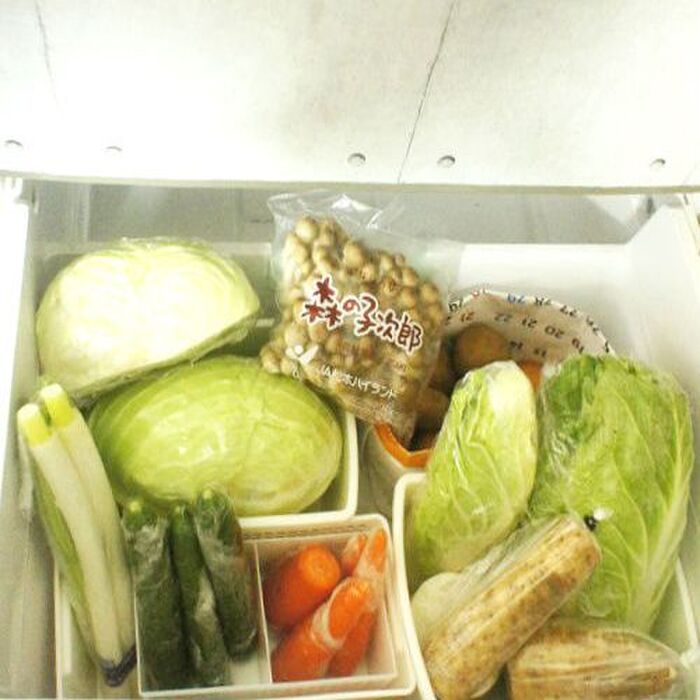 簡単にムダ買いをなくす収納!冷蔵庫の野菜庫の一目でわかる在庫