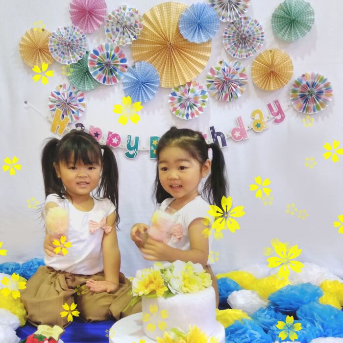 ペーパーファンで彩る★パーティー飾りつけ