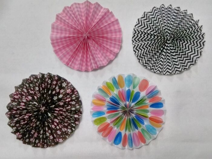 折り紙のデザイン次第でイメージが変わります!