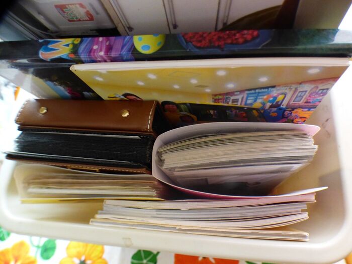 いらないものは、廃棄‼アルバムはまとめてアルバム棚へ移す!