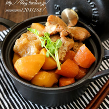 基本の和食・鶏じゃが。(肉じゃが)