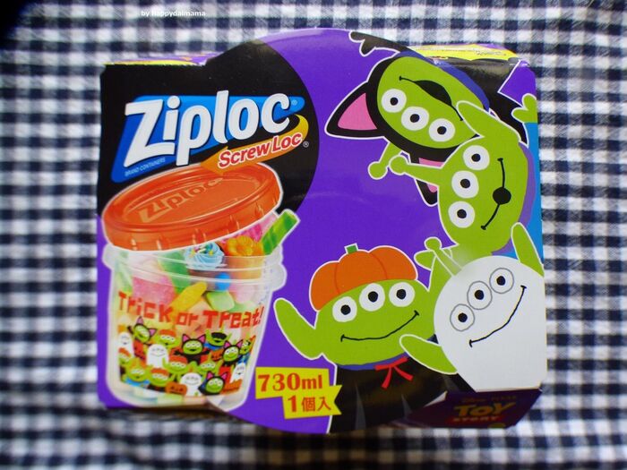 【ジップロック】飴50個入る!ハロウィーン2018 限定デザイン!